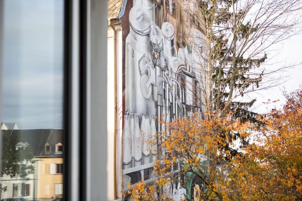 Suite Lumineux Et Moderne, Parking Gratuit, Mulhouse Centre Luaran gambar
